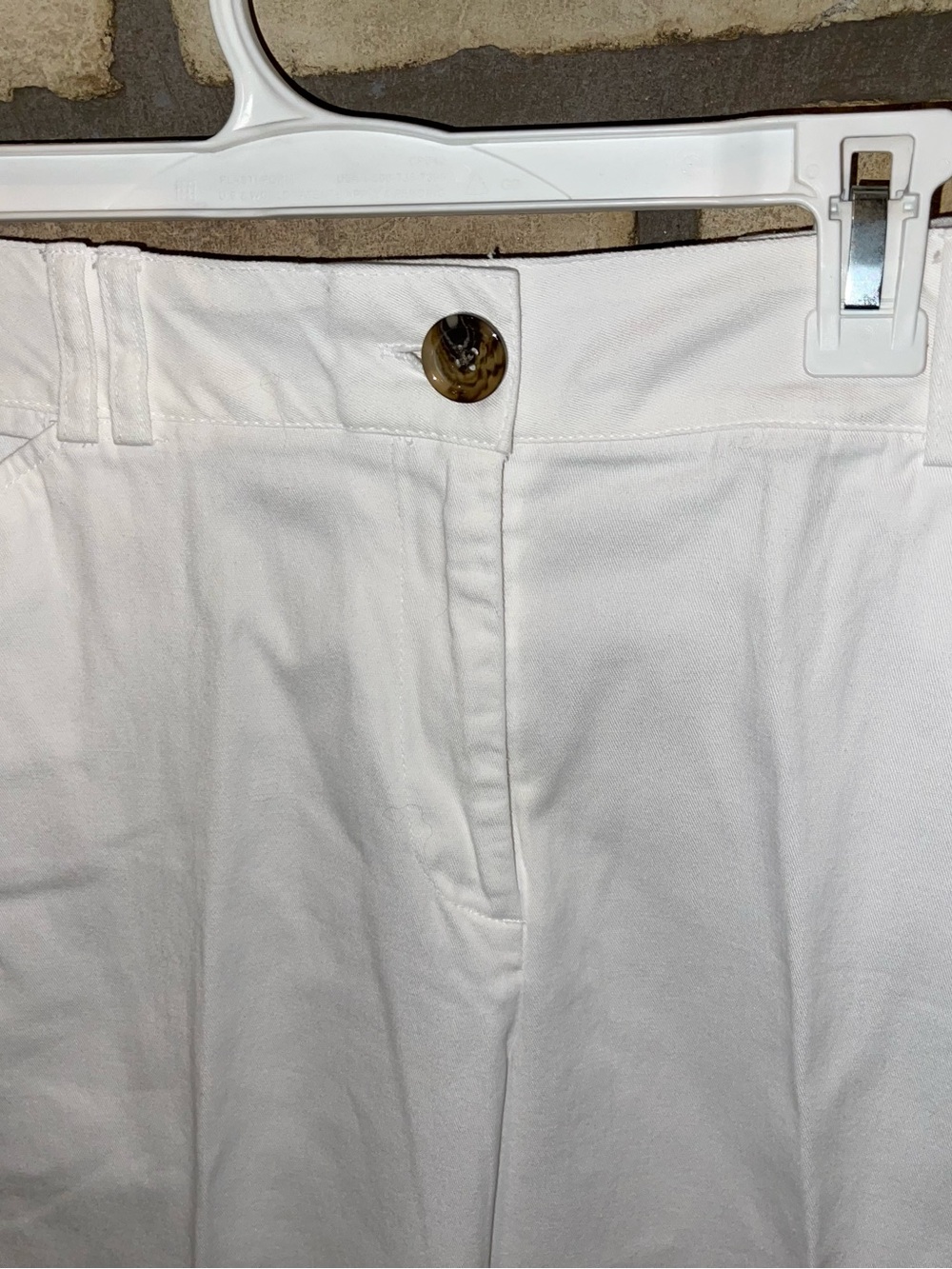 Counterparts White Cropped Pants Size 16 | Coastal Grandmother Resort Wear - Picture 4 of 8
